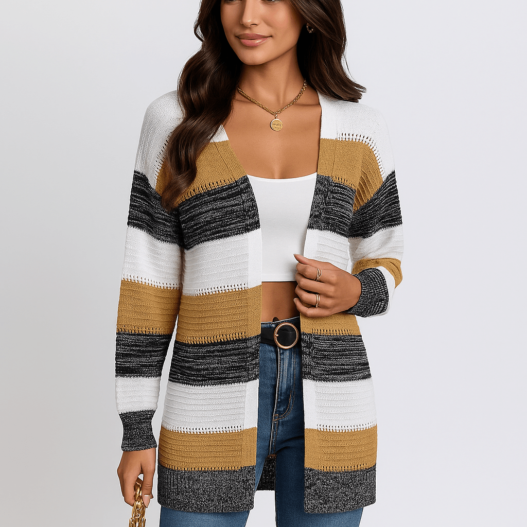 Damski Kardigan - Stylowy Design - Wygodny Komfort - vivano - warszawa