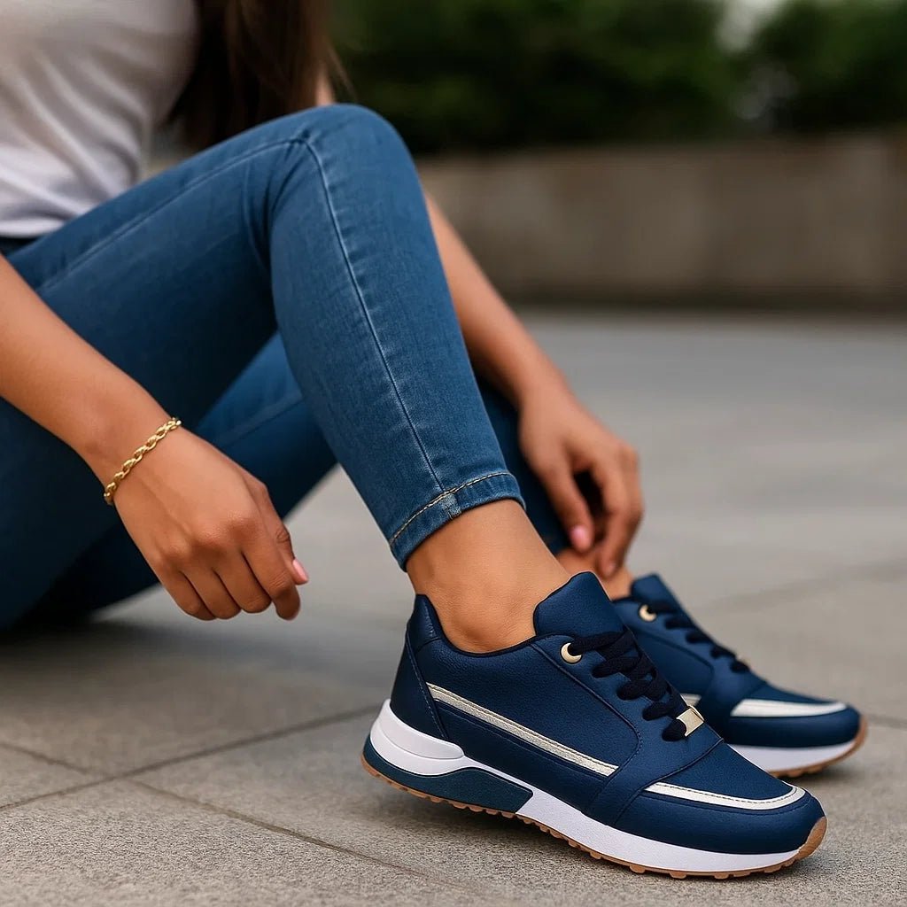 Damskie ortopedyczne sportowe sneakersy - vivano - warszawa