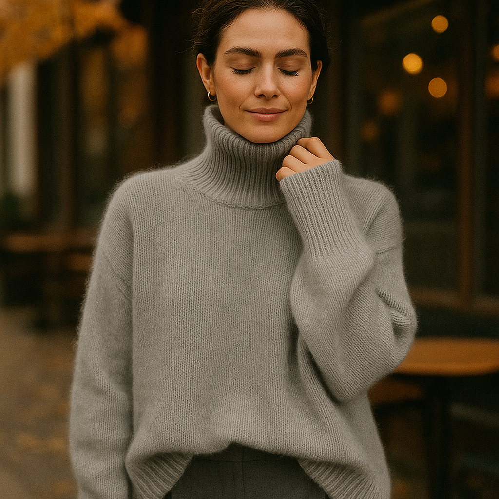 Vivano – Sweter z Kaszmiru z Golfem