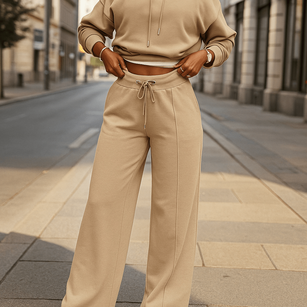 Dina - Stylowy dwu-elementowy komplet dresowy - Damski