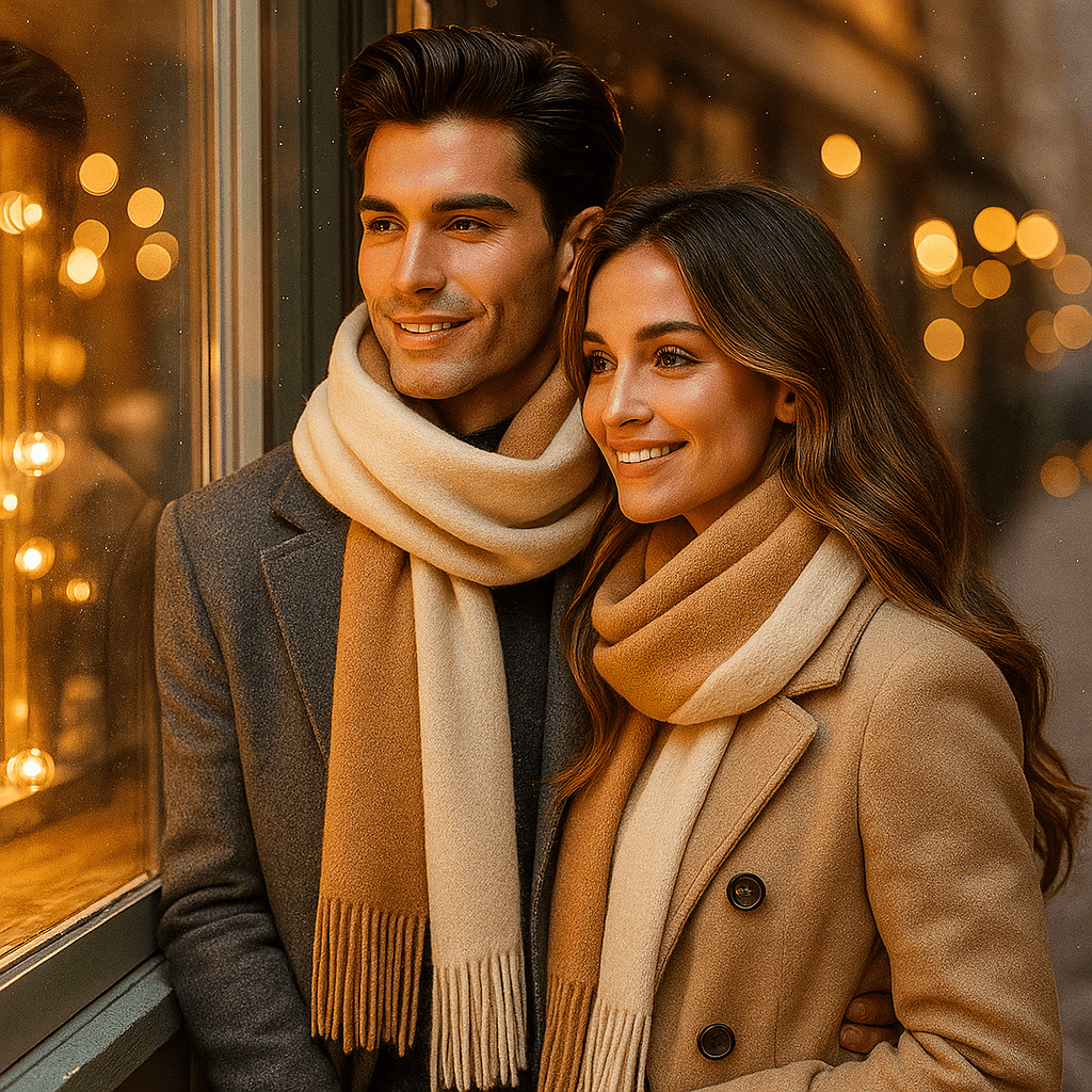 Długo i Elegancka Szal w Kaszmirze – Miękkość i Styl Zimy