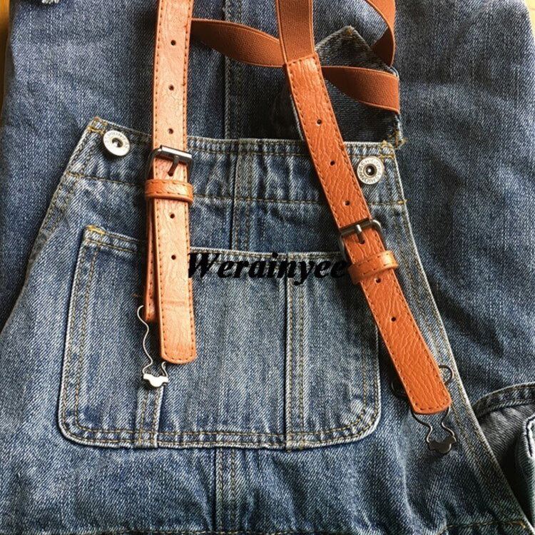 Dżinsowa Sukienka Ogrodniczka z Przetarciami - vivano - warszawa