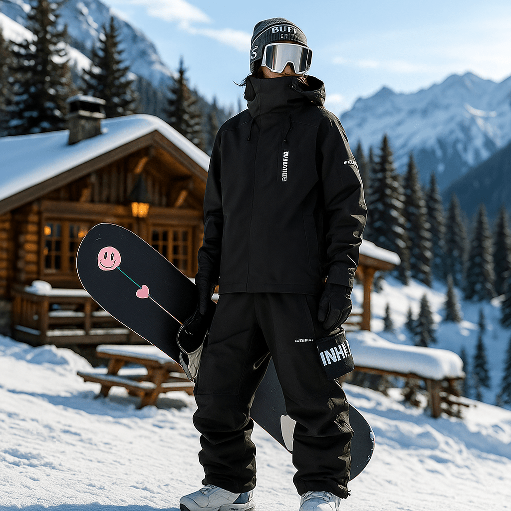 Ekologiczna kurtka narciarska unisex Activra – kombinezon zimowy