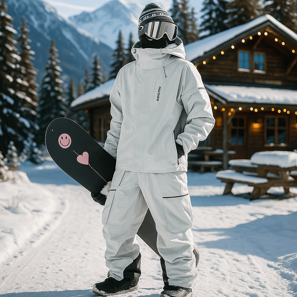 Ekologiczna kurtka narciarska unisex Activra – kombinezon zimowy