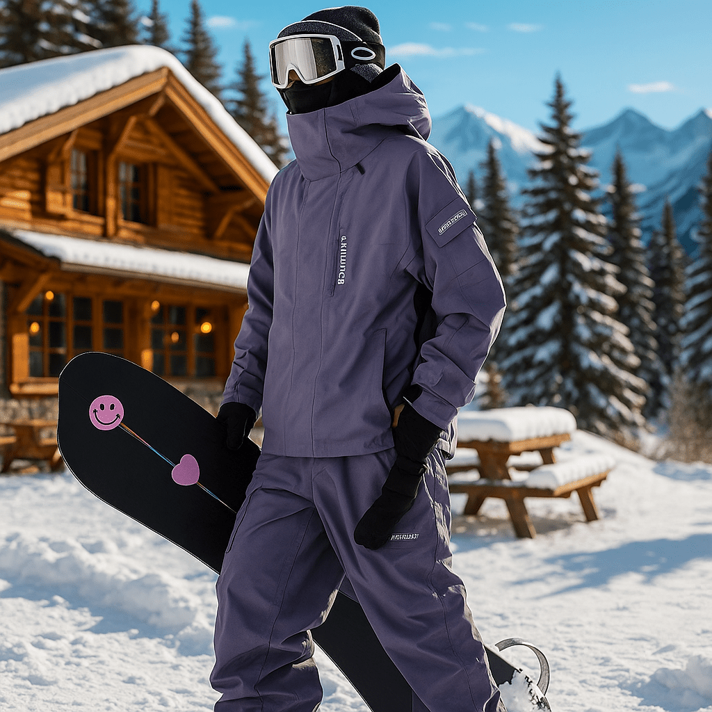 Ekologiczna kurtka narciarska unisex Activra – kombinezon zimowy