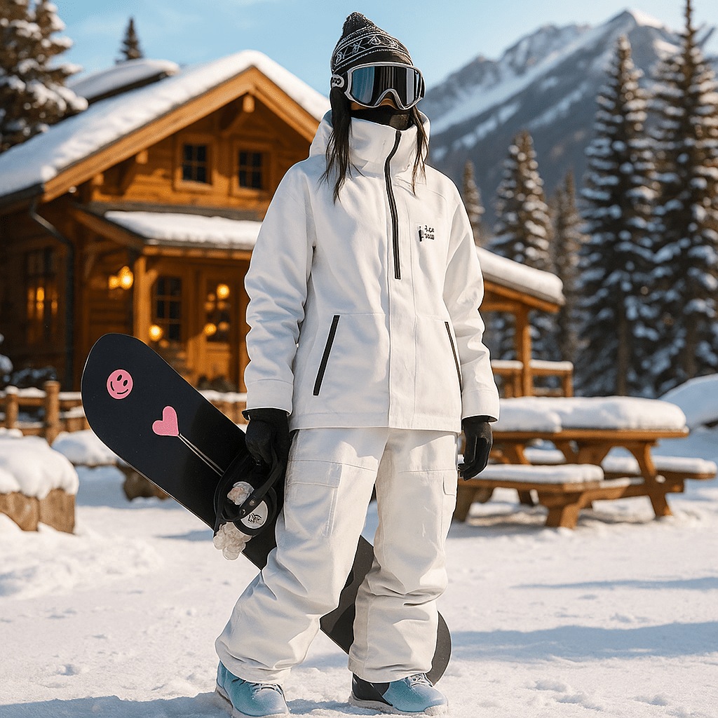 Ekologiczna kurtka narciarska unisex Activra – kombinezon zimowy