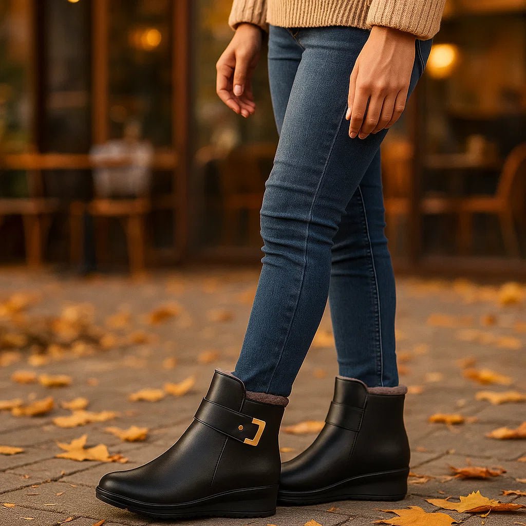 Elena – damskie ortopedyczne buty z ciepłą podszewką - vivano - warszawa