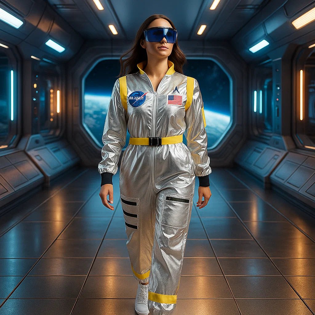 Ester srebrny kombinezon astronauty - vivano - warszawa