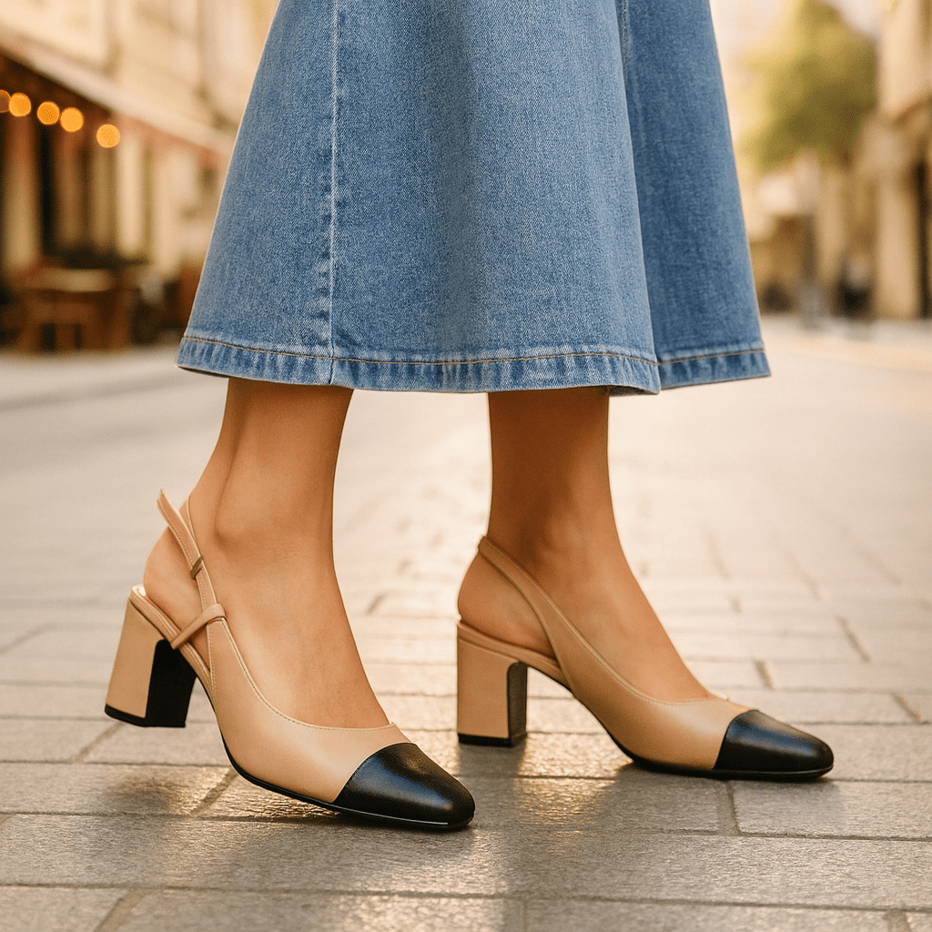 Helene – Eleganckie Sandały na Obcasie - vivano - warszawa