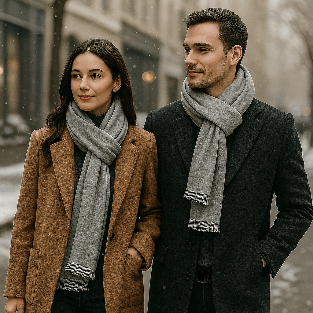 Jednolita Szalik Livia – Elegancja i Przytulność Zimy