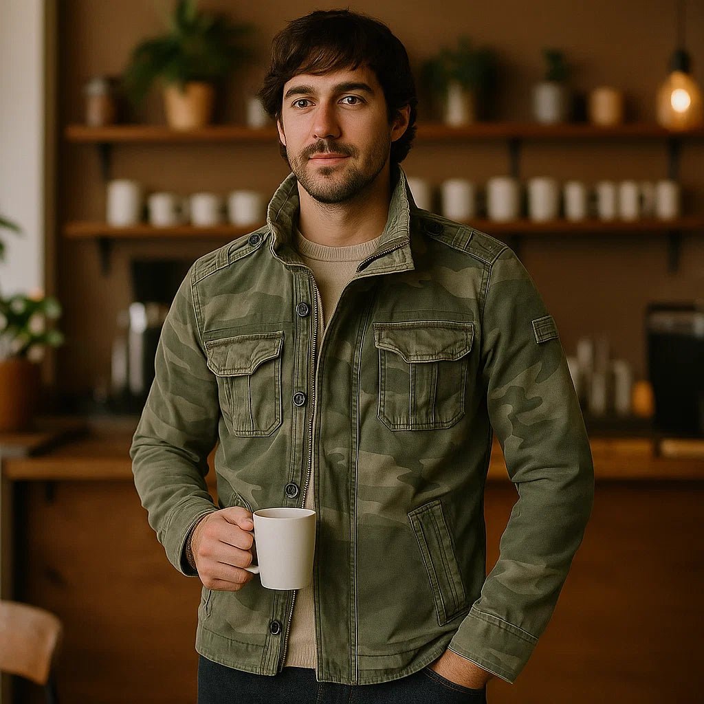 Jethro – Retro Kurtka Dżinsowa z Kieszeniami - vivano - warszawa