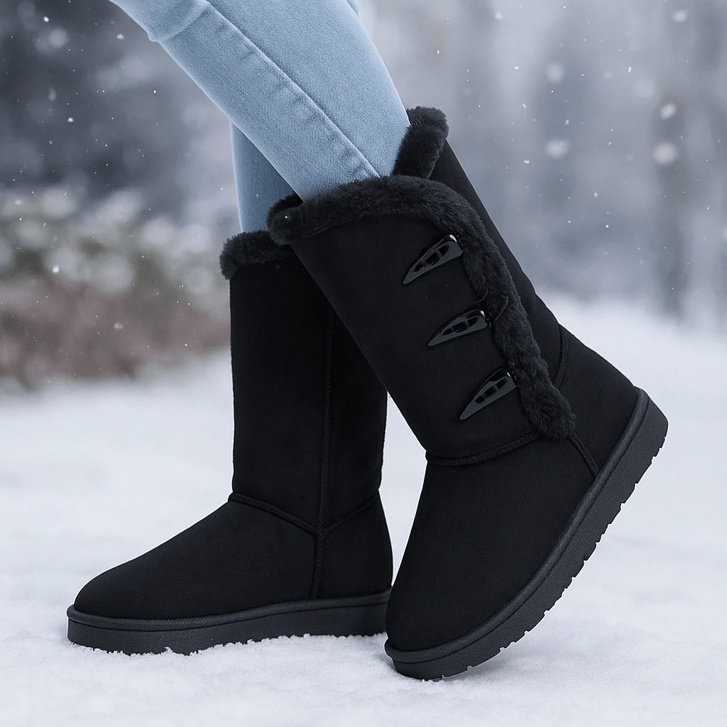 Klasyczne buty śniegowe – ciepło i miękkość