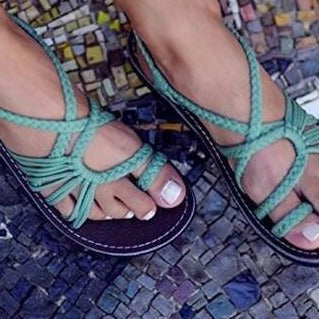 Kolorowe Sandały Plażowe - Wygodne Letnie Buty LISSA - vivano - warszawa