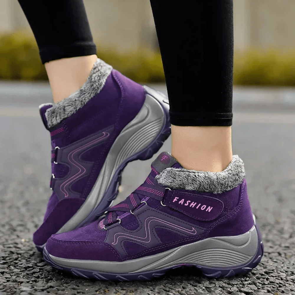 Komfortowe Ortopedyczne Buty Zimowe Damskie - Ciepło i Wygoda - vivano - warszawa