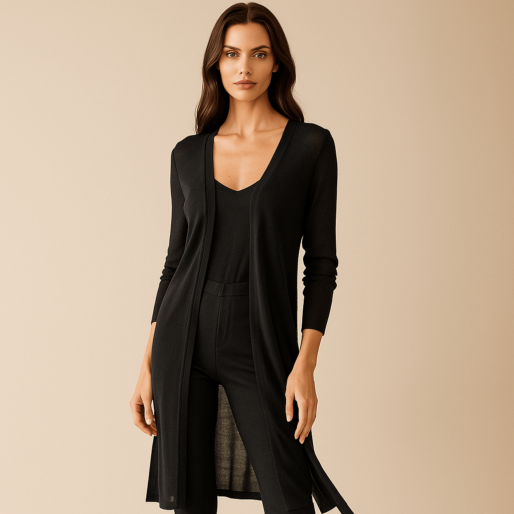 Lang Strik Kardigan - Komfortowy - Stylowy - Ciepły - Miękki - Trwały - vivano - warszawa