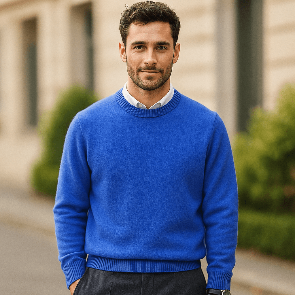 Liam - Komfortowa luźna sweter - Miękki stylowy krój - vivano - warszawa