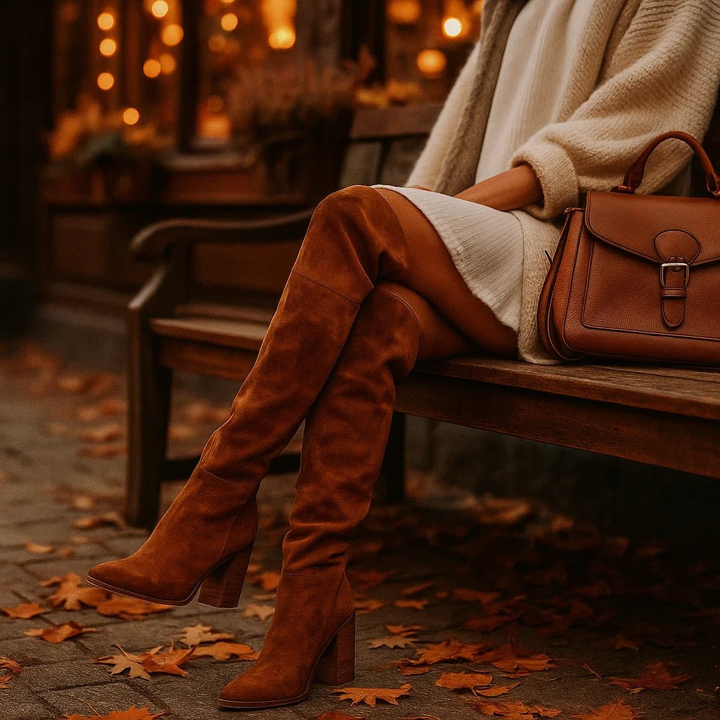 Loulou – Stylowe Kozaki za Kolano