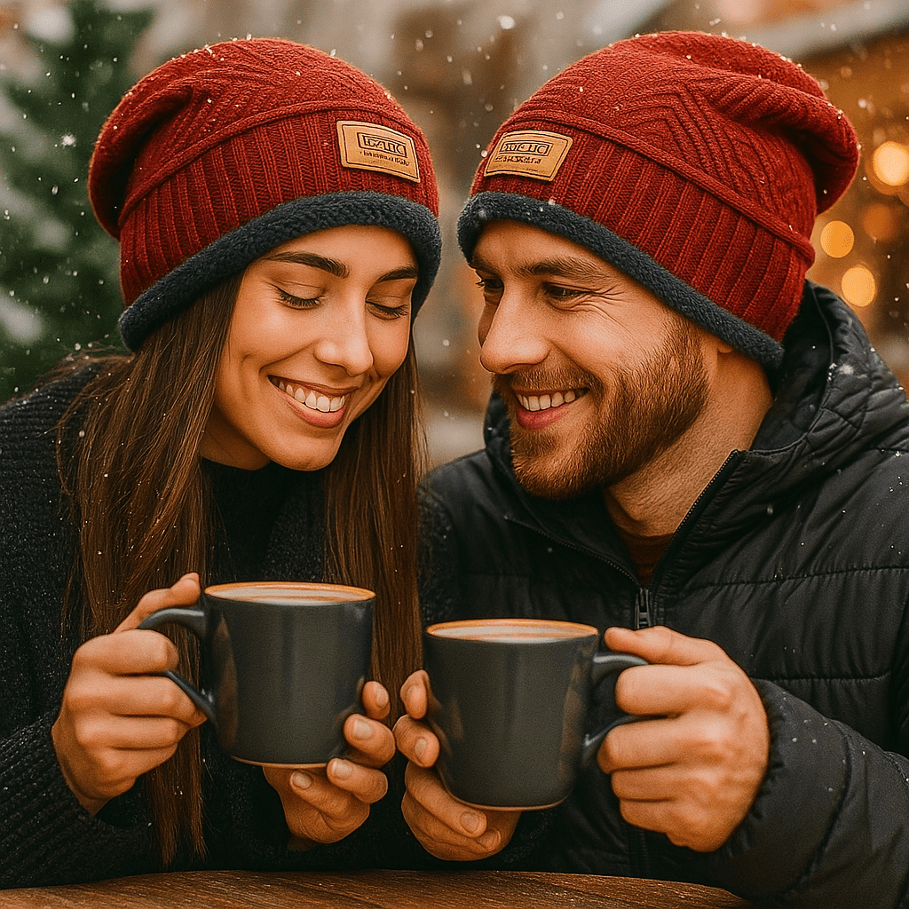 Lukas – Czapka Zimowa Podwójna z Futrem Ultra Ciepła