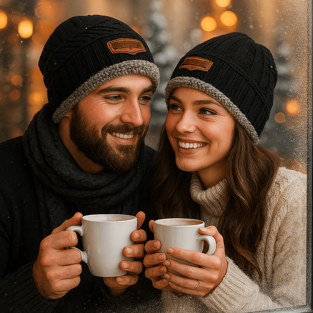 Lukas – Czapka Zimowa Podwójna z Futrem Ultra Ciepła