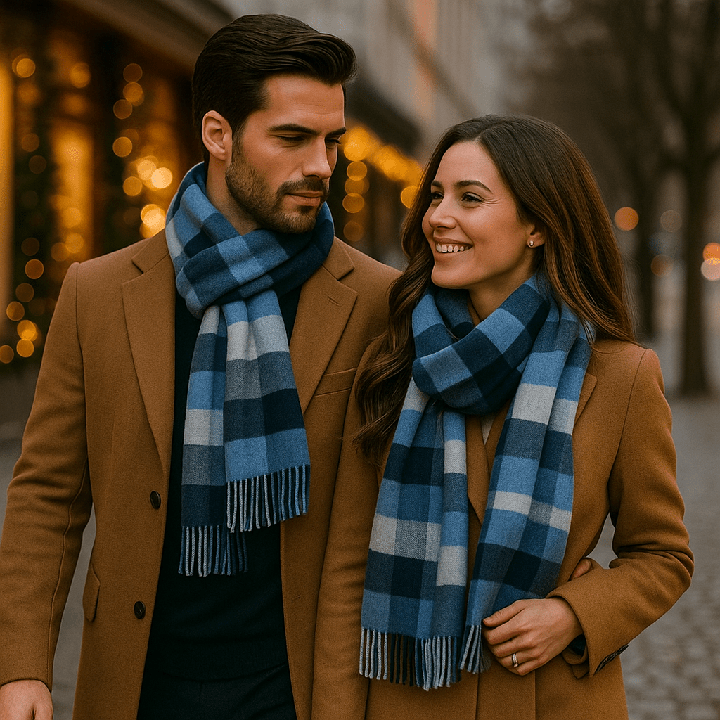 Luksusowy Wełniany Szal – Ciepły, Miękki i Elegancki na Zimę