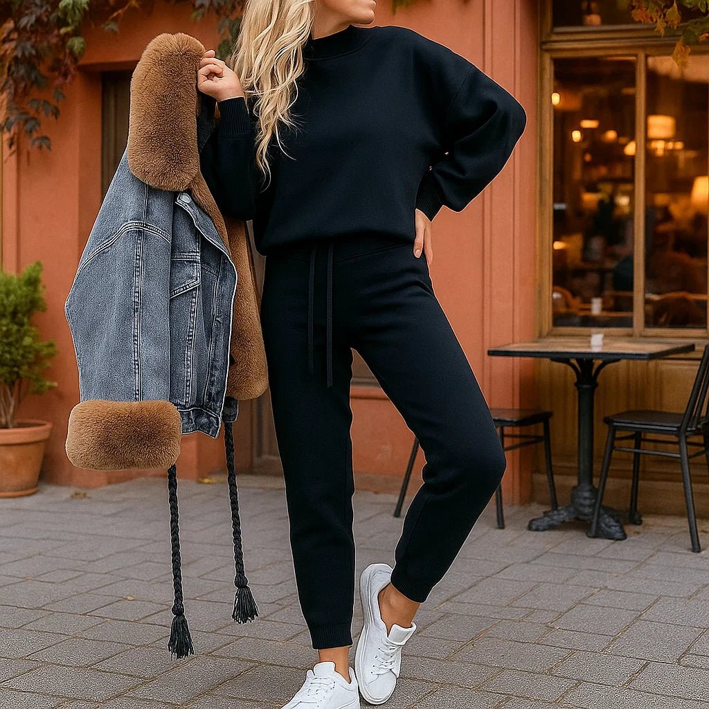 Luna – Elegancki 2-częściowy dres damski