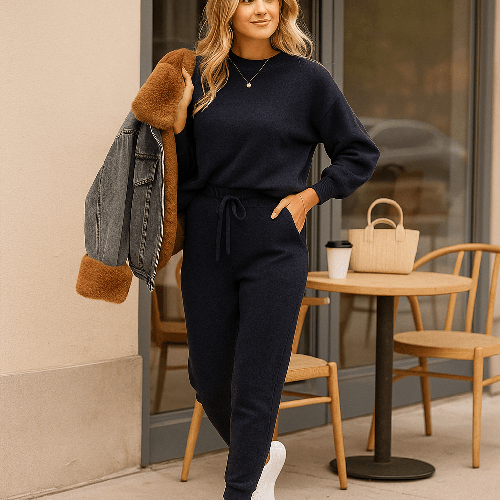 Luna - Elegancki 2-częściowy zestaw treningowy - Wygodny - Dla kobiet - Stylowy design