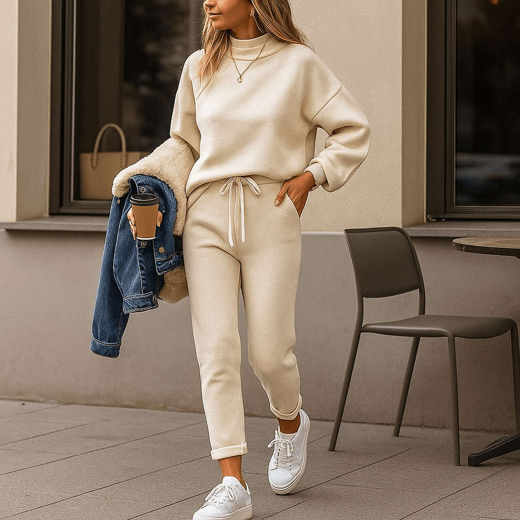 Luna - Elegancki 2-częściowy zestaw treningowy - Wygodny - Dla kobiet - Stylowy design