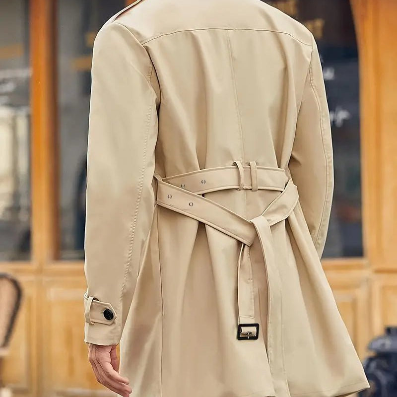 Męska Casual Kurtka Podwójnie Dziana - Komfort - Styl - Ciepło - vivano - warszawa