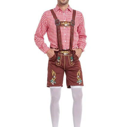 Męska kurtka ludowa - Materiały wysokiej jakości - Tradycyjny bawarski design - Uroczystości - vivano - warszawa