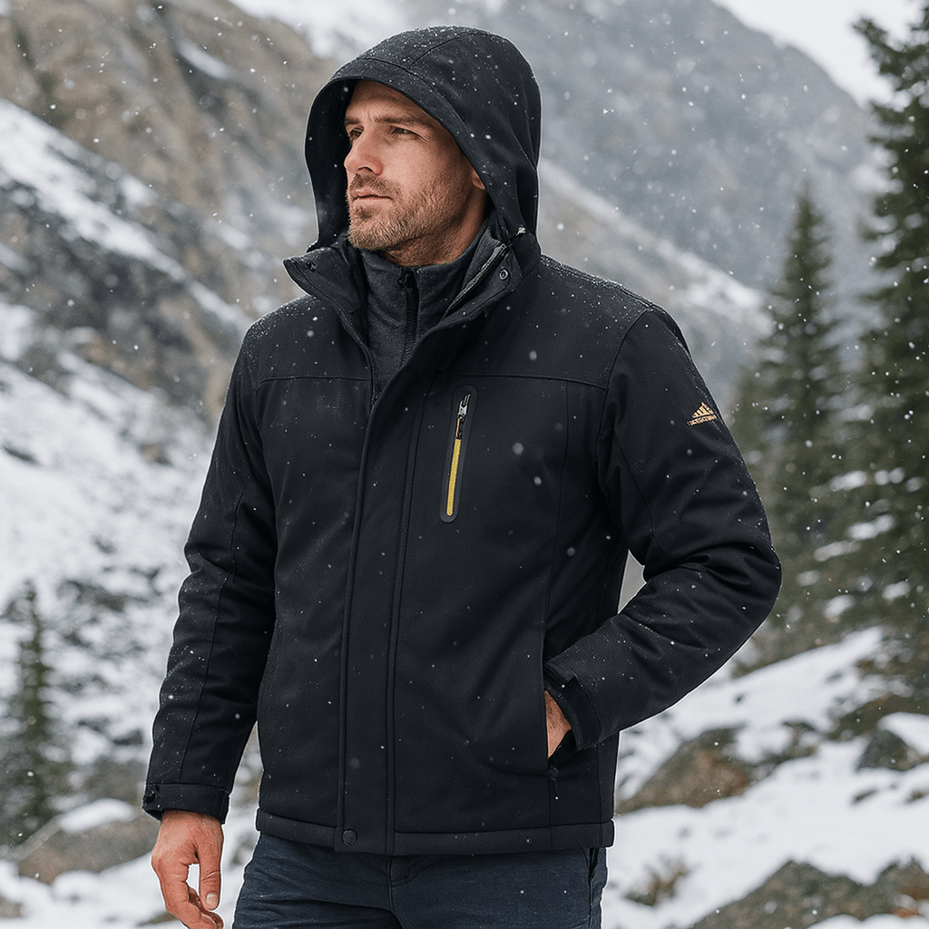 Męska kurtka narciarska zimowa górska Regular Fit