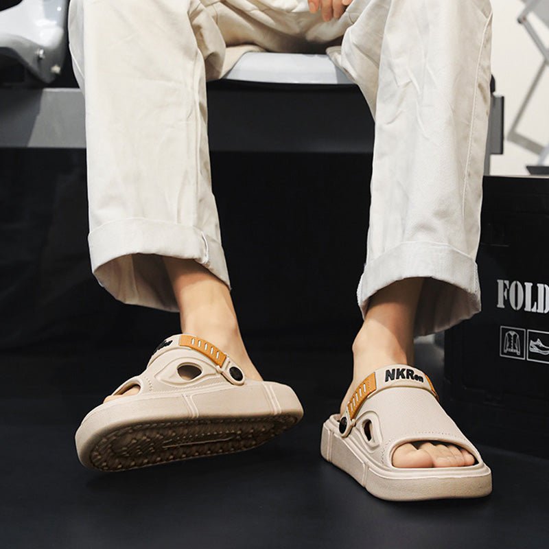 Męskie klapki plażowe z antypoślizgową podeszwą – Rafael - vivano - warszawa