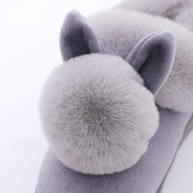 Mia - Eleganckie kapcie damskie Bunny - vivano - warszawa