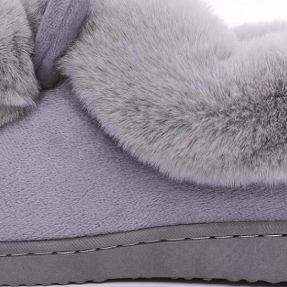 Mia - Eleganckie kapcie damskie Bunny - vivano - warszawa