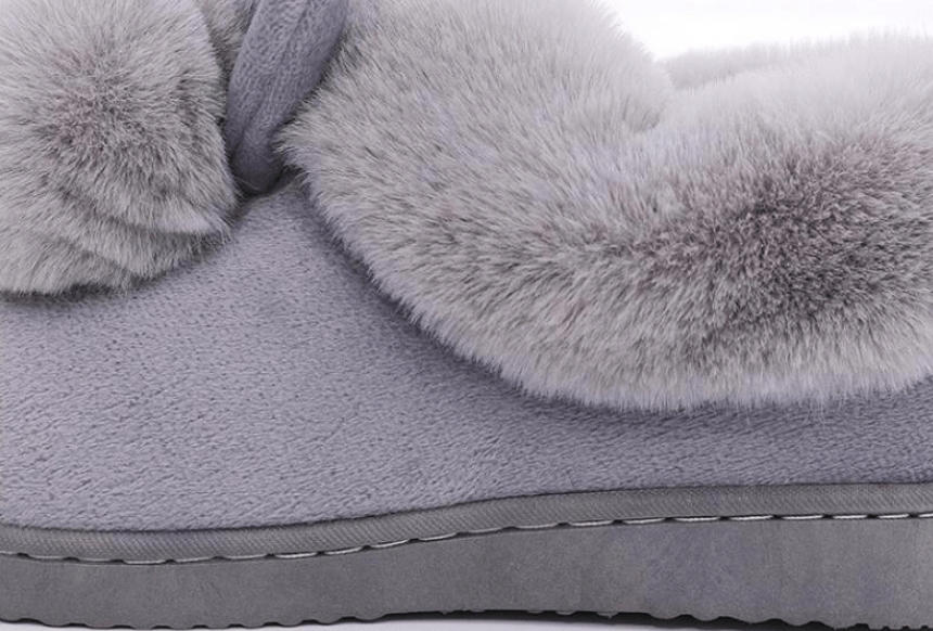 Mia - Eleganckie kapcie damskie Bunny - vivano - warszawa