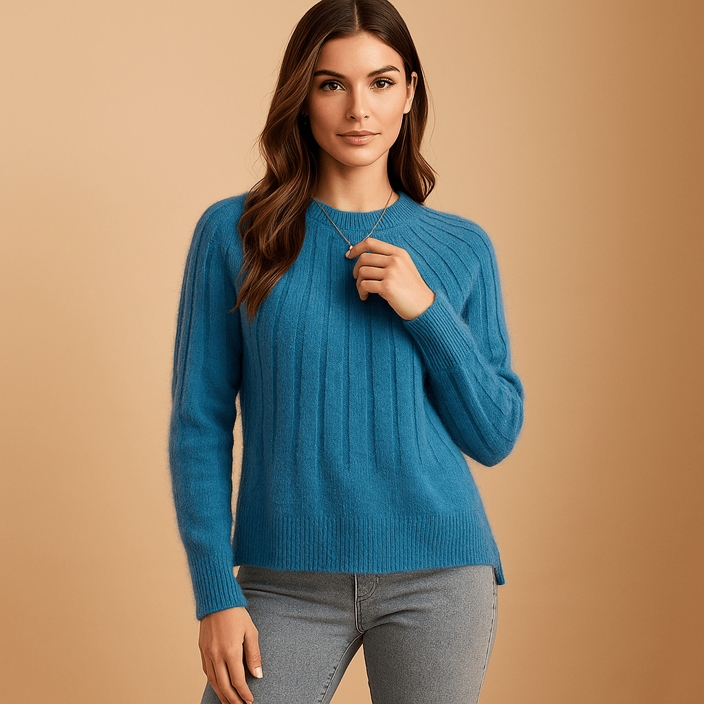 Miękki Kaszmirowy Sweter - Komfortowa Elegancja - Ciepło i Styl - vivano - warszawa