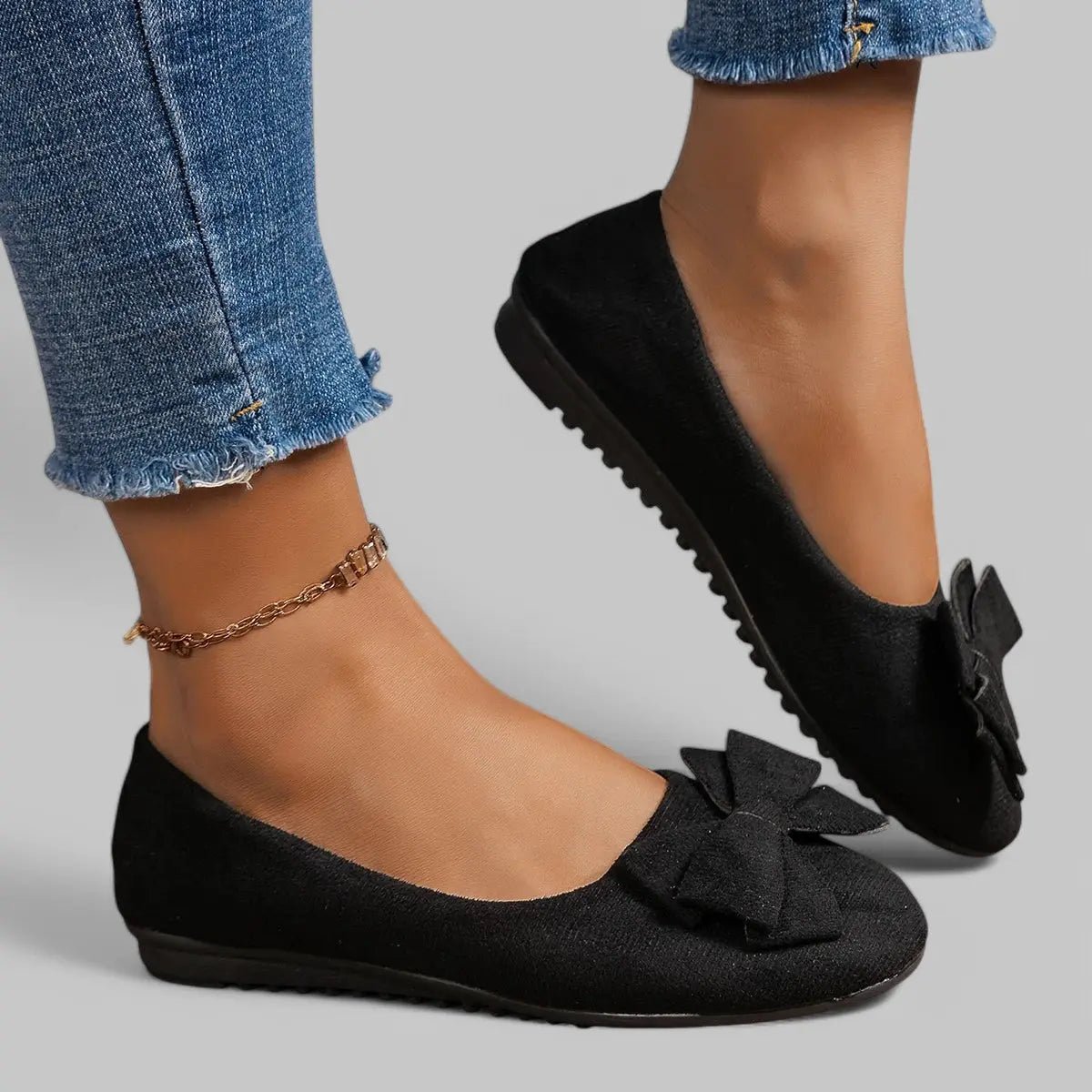 Mokasyny komfortowe damskie Klyber z kokardą - Eleganckie - Stylowe - vivano - warszawa