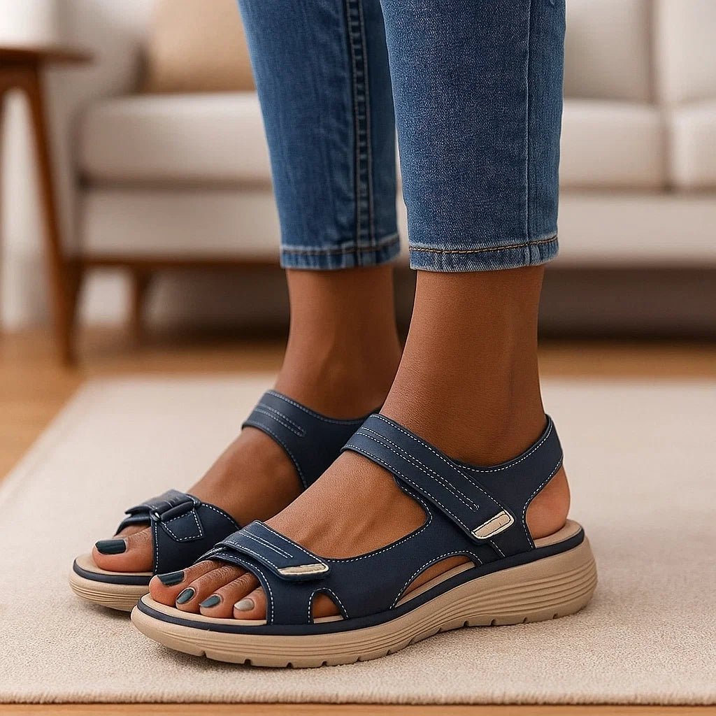 Nathalie – luksusowe letnie sandały ortopedyczne - vivano - warszawa