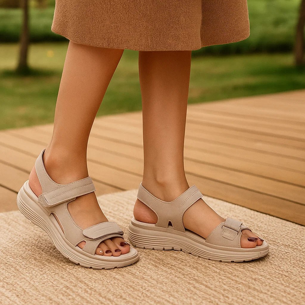 Nathalie – luksusowe letnie sandały ortopedyczne - vivano - warszawa