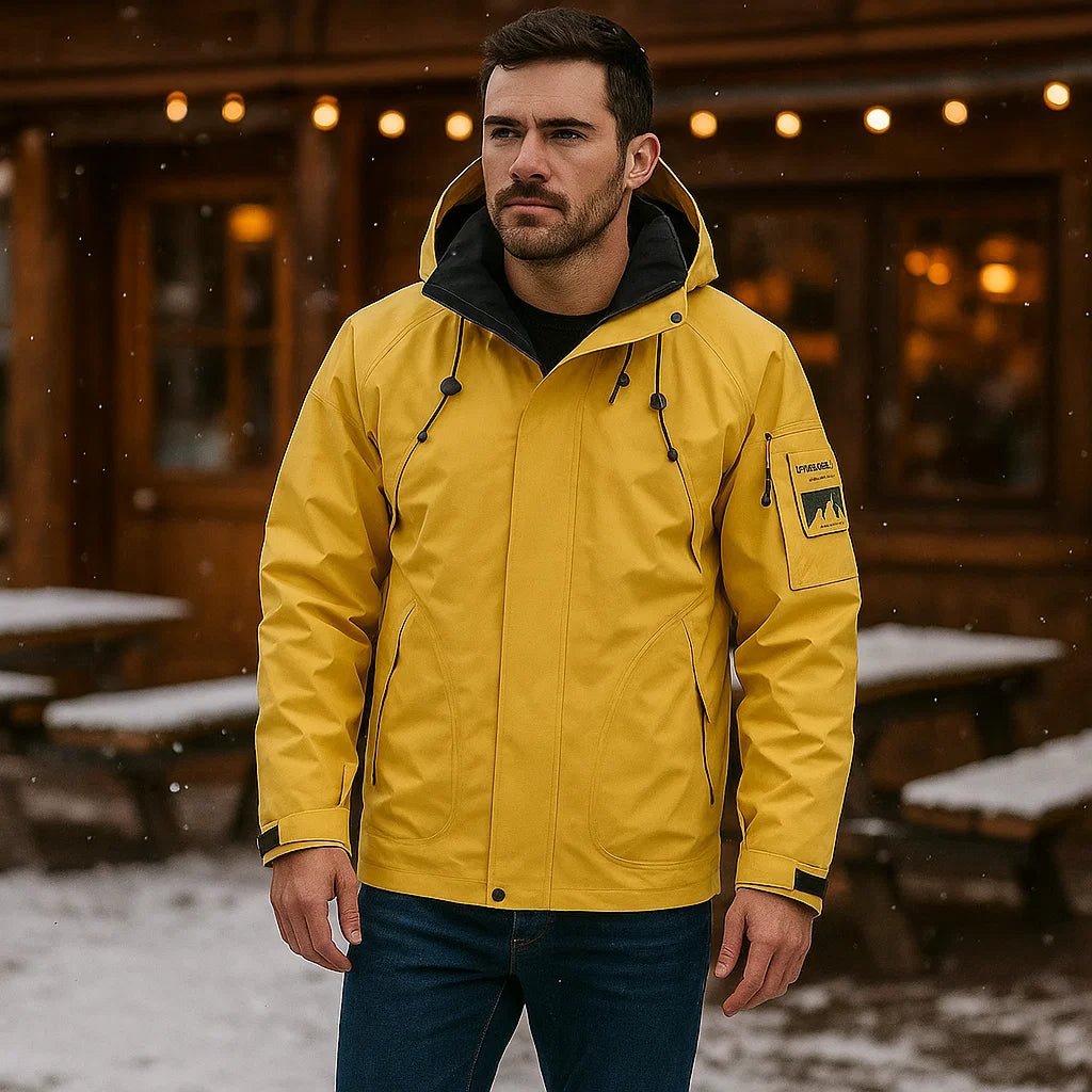 Nivor – Męska Kurtka Narciarska z Kapturem