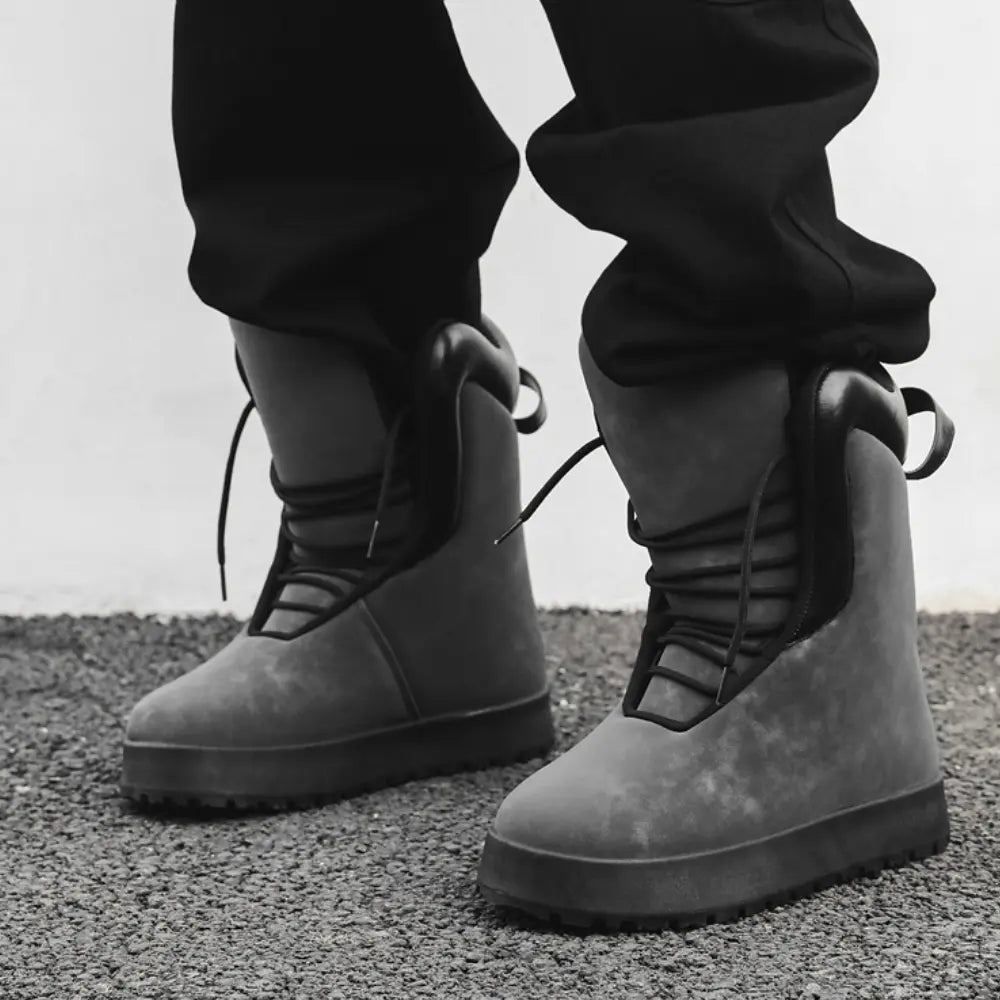 NOAH - Eleganckie Wysokie Botki Męskie - Optymalny Komfort - vivano - warszawa