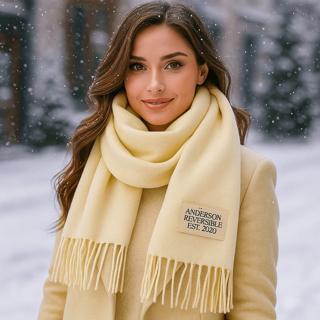 Oneka – Zimowy Szal z Ciepłego Kaszmiru