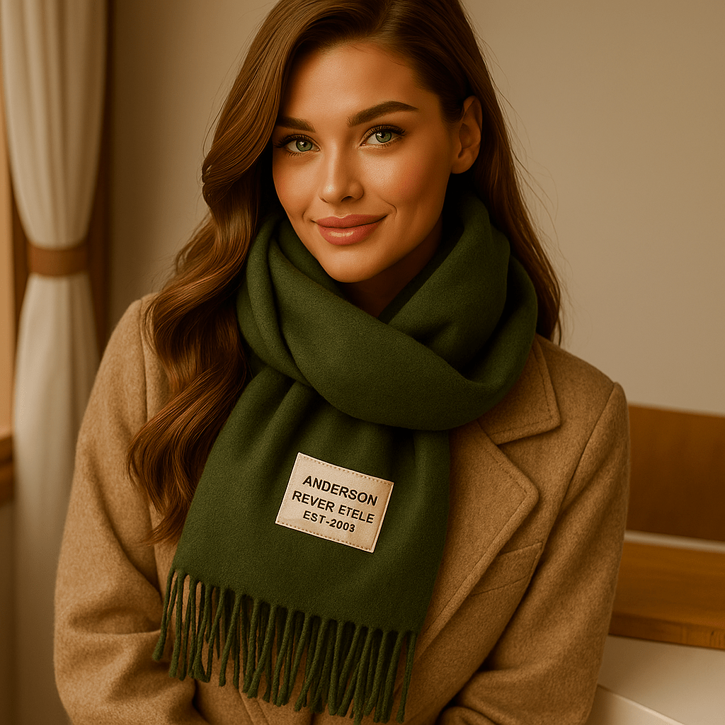 Oneka – Zimowy Szal z Ciepłego Kaszmiru