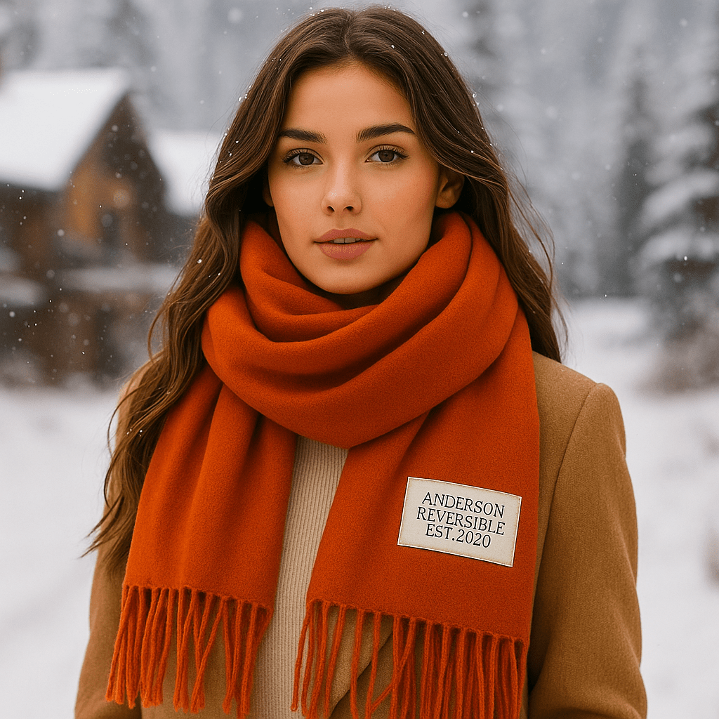 Oneka – Zimowy Szal z Ciepłego Kaszmiru