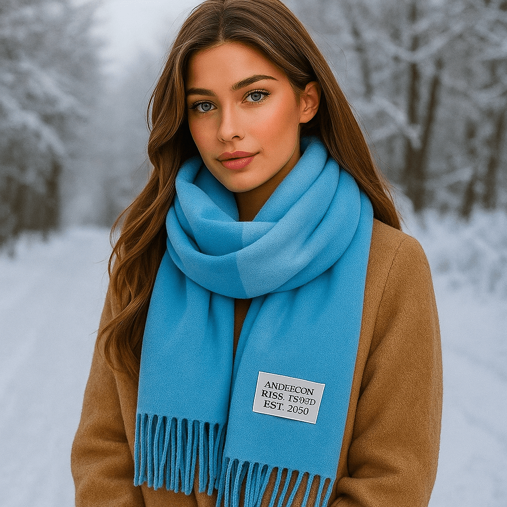 Oneka – Zimowy Szal z Ciepłego Kaszmiru