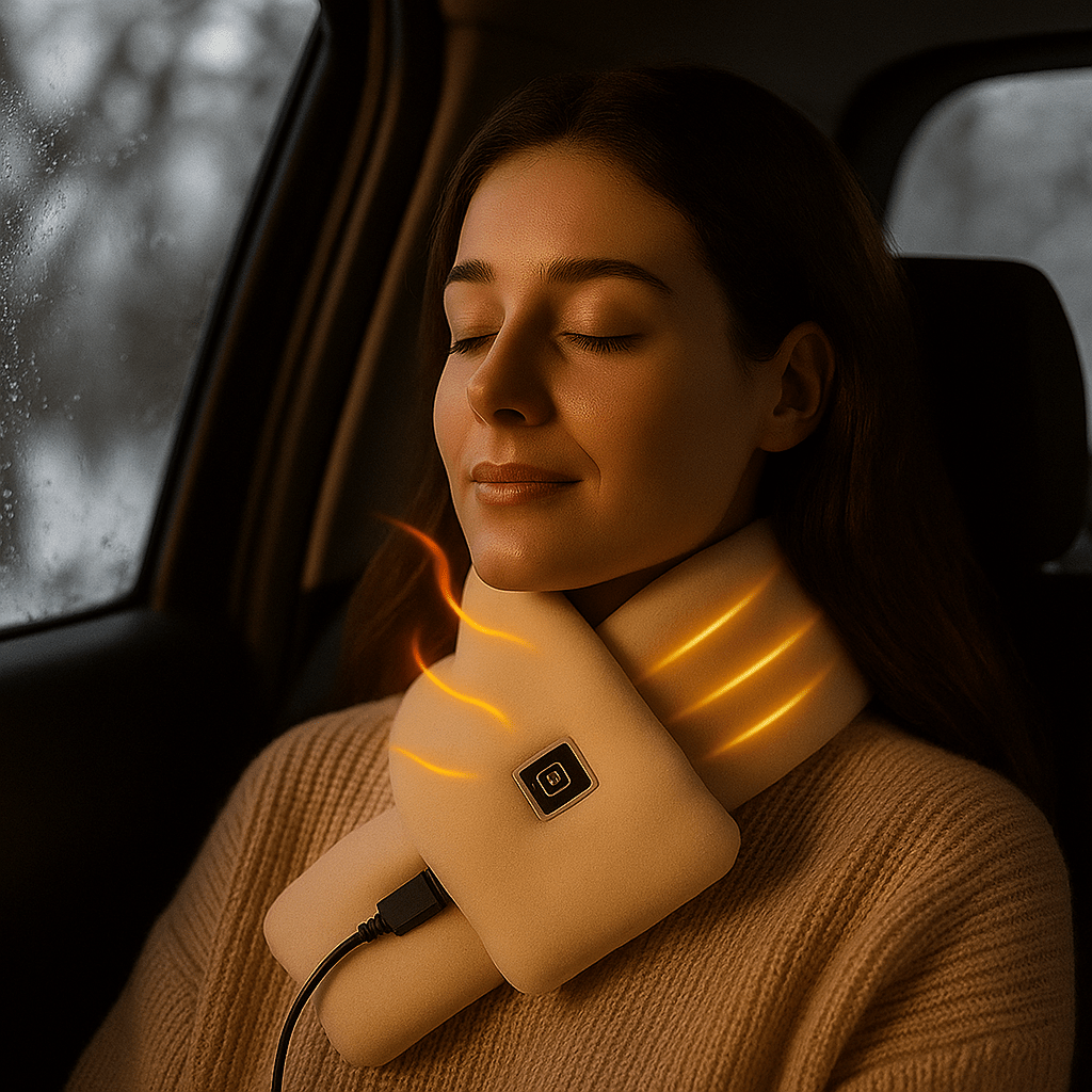 Podgrzewany Szalik Elektryczny Zima 3 Temperatury