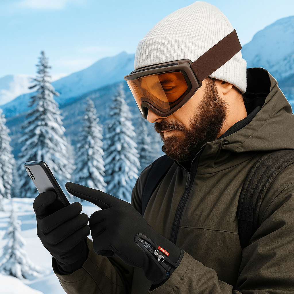 Rękawice Grzewcze Wodoodporne – Dotykowe & Antypoślizgowe