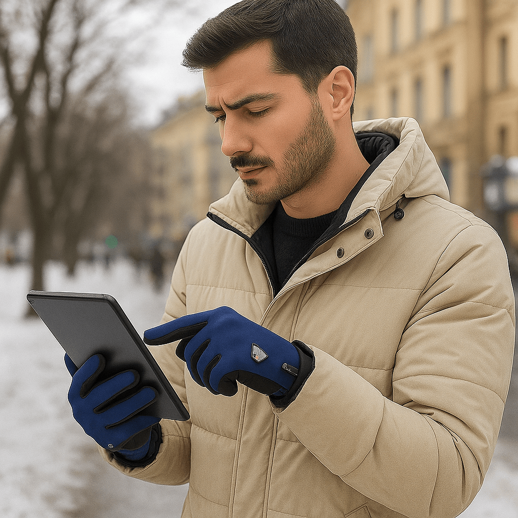 Rękawice Tech Touch – Ciepłe i Dotykowe Wodoodporne