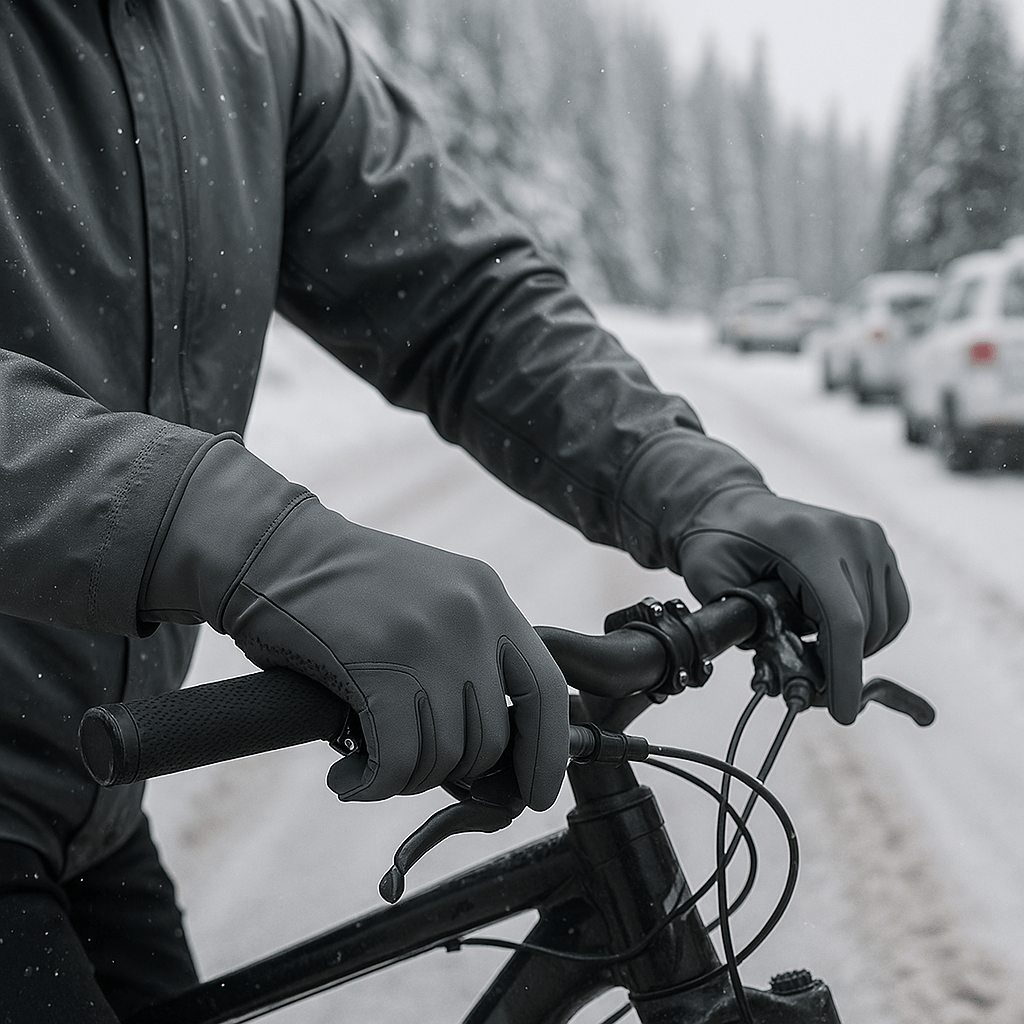 Rękawice Zimowe Dotykowe ThermaGuard – Wodoodporne i Ciepłe