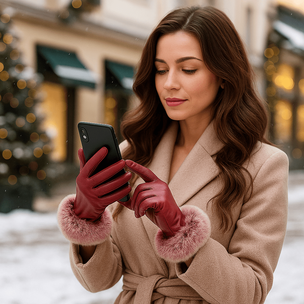 Rękawice Zimowe SilkGlide – Elegancja i Ciepło