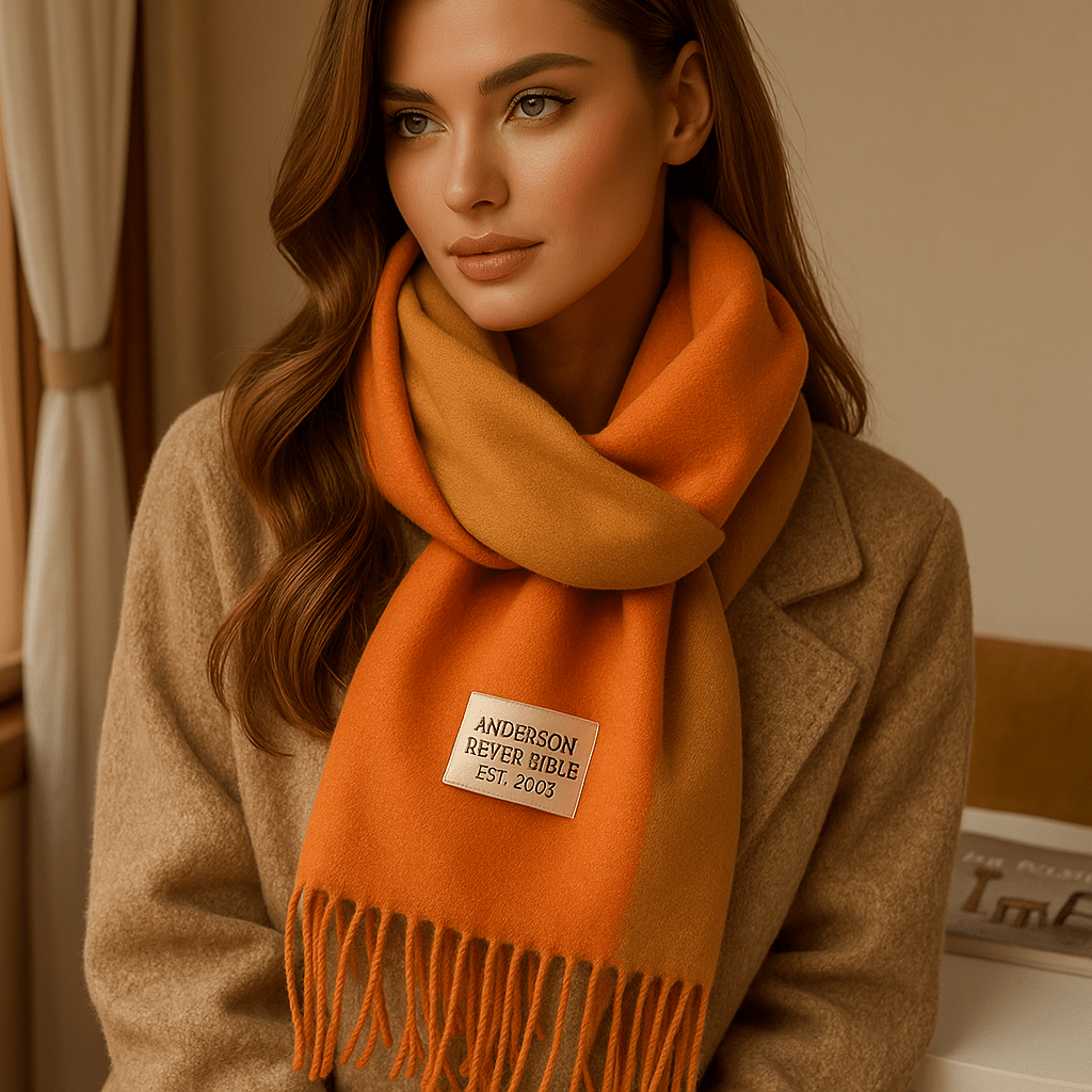 Rewersyjny Szal Pashmina Elena – Elegancki i Miękki